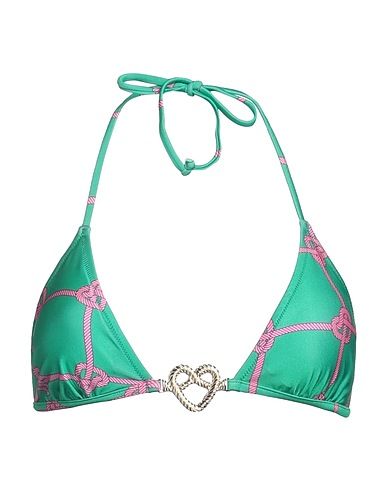 CHIARA FERRAGNI Bikini Green 80% Polyester, 20% Elastane