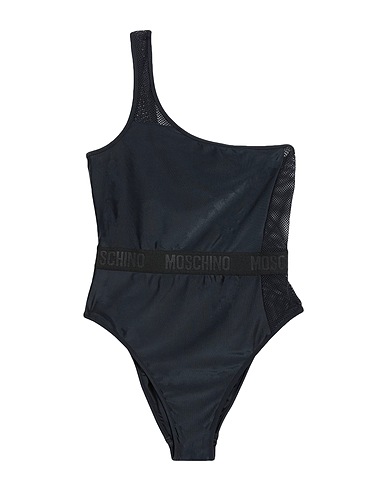 MOSCHINO One-piece swimsuits SWIM Black 80% Polyamide, 20% Elastane