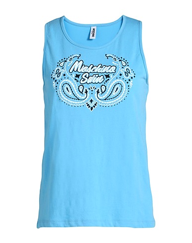 MOSCHINO Copricostume Celeste 95% Cotone, 5% Elastan