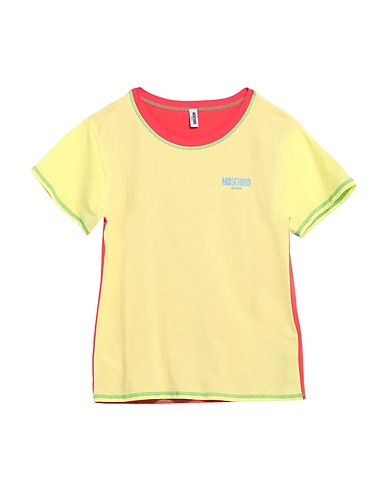 MOSCHINO Cover-up Yellow 94% Cotton, 6% Elastane