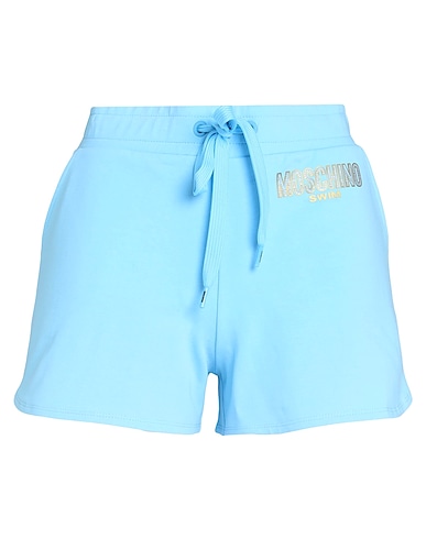 MOSCHINO Cover-ups Sky blue 95% Cotton, 5% Elastane