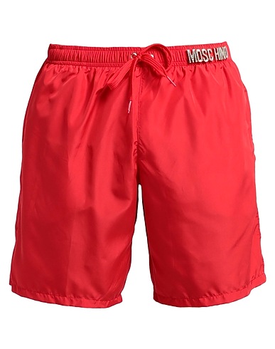 MOSCHINO Boxer mare SWIM Rosso 100% Poliestere