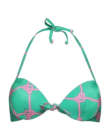 CHIARA FERRAGNI Bikini Green 80% Polyester, 20% Elastane