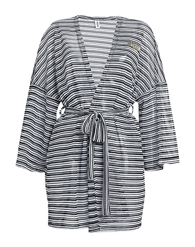 MOSCHINO Cover-up SWIM Black 85% Polyamide, 15% Elastane