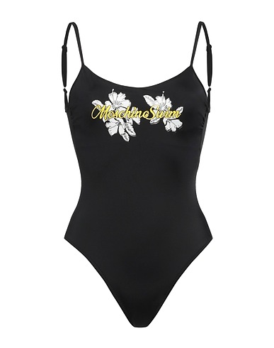 MOSCHINO Costume intero Nero 78% Poliammide, 22% Elastan