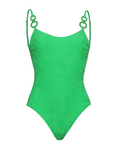 MOSCHINO One-piece swimsuits SWIM Green 92% Polyamide, 8% Elastane