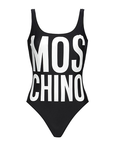 MOSCHINO One-piece swimsuits SWIM Black 80% Polyamide, 20% Elastane