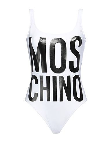 MOSCHINO Costume intero SWIM Bianco 80% Poliammide, 20% Elastan