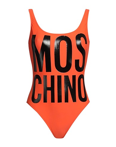 MOSCHINO Costume intero SWIM Arancione 80% Poliammide, 20% Elastan