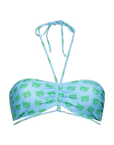 MOSCHINO Bikini SWIM Sky blue 82% Polyester, 18% Elastane