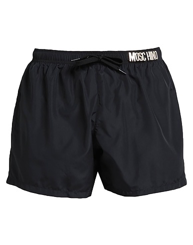 MOSCHINO Swim shorts Black 100% Polyester