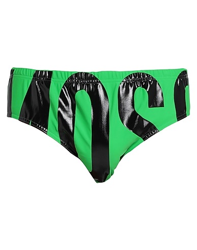 MOSCHINO Slip mare SWIM Verde lime 80% Poliammide, 20% Elastan