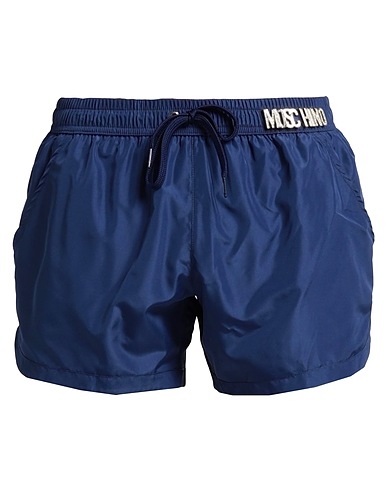 MOSCHINO Swim shorts SWIM Navy blue 100% Polyester