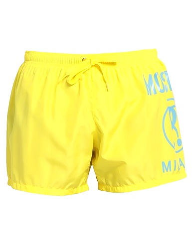 MOSCHINO Μαγιό βερμούδα SWIM Κίτρινο 100% Πολυεστέρας