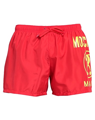 MOSCHINO Μαγιό βερμούδα SWIM Κόκκινο 100% Πολυεστέρας
