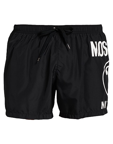 MOSCHINO Μαγιό βερμούδα SWIM Μαύρο 100% Πολυεστέρας