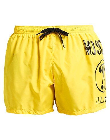 MOSCHINO Μαγιό βερμούδα SWIM Ώχρα 100% Πολυεστέρας