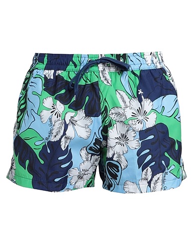 MOSCHINO Swim shorts Navy blue 100% Polyester
