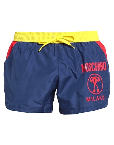 MOSCHINO 트렁크 수영복 SWIM 미드나잇 블루 100% 폴리에스테르