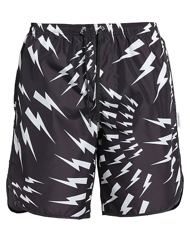 NEIL BARRETT Boxer mare Nero 100% Poliestere