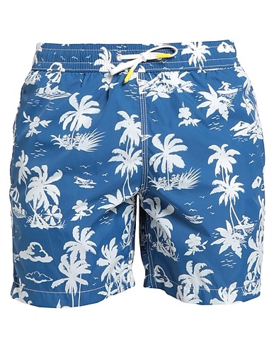 HARTFORD Swim shorts Navy blue 100% Recycled polyamide