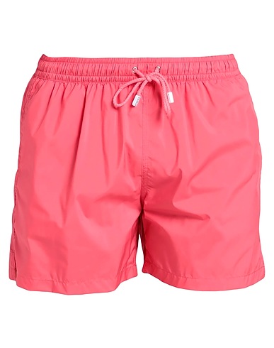FEDELI Swim shorts Coral 100% Polyester