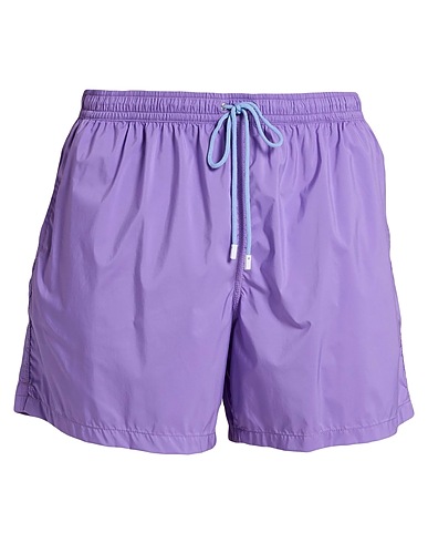 FEDELI Swim shorts Mauve 100% Polyester