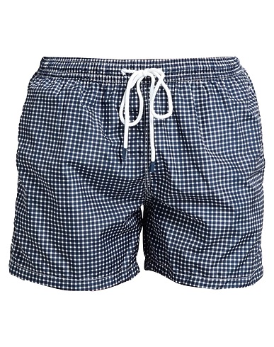 FEDELI Swim shorts Navy blue 100% Recycled polyester