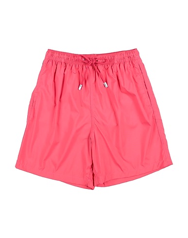 FEDELI Swim shorts Coral 100% Polyester
