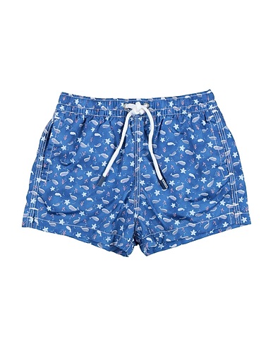 FEDELI Swim shorts Blue 100% Polyester