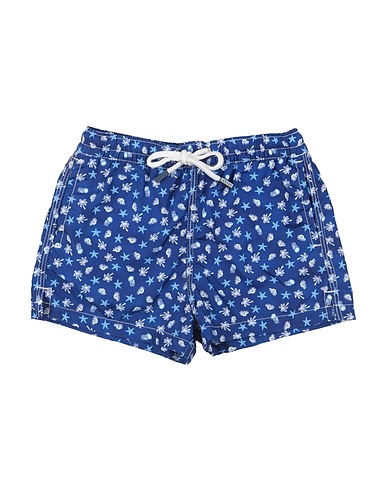 FEDELI Swim shorts Blue 100% PES