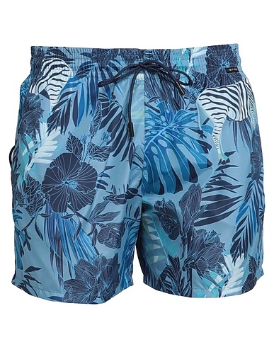 ETRO Swim shorts Slate blue 100% Polyester