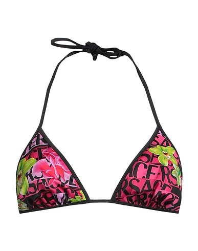 VERSACE Bikini Black 78% Polyester, 22% Elastane, Polyamide