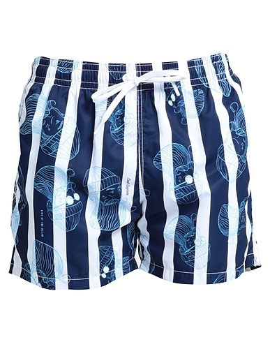 MOVE BE DIFFERENT Swim shorts Navy blue 100% Polyester