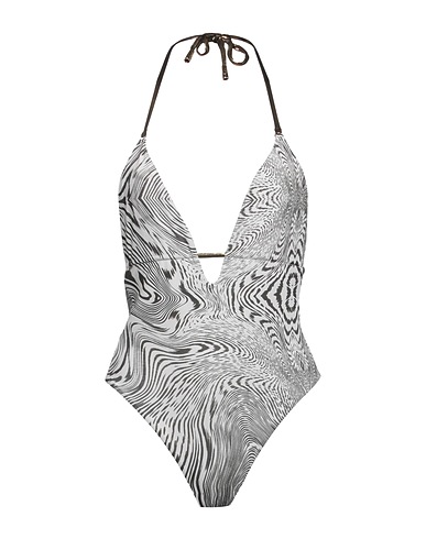 JIJIL One-piece swimsuits Charcoal 80% Polyamide, 20% Elastane, Polyester