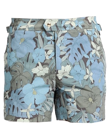 TOM FORD Swim shorts Sage green 100% Polyester