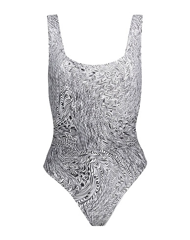 FEDERICA TOSI Costume intero Bianco 87% Poliammide, 13% Elastan