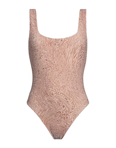 FEDERICA TOSI Costume intero Nocciola 87% Poliammide, 13% Elastan