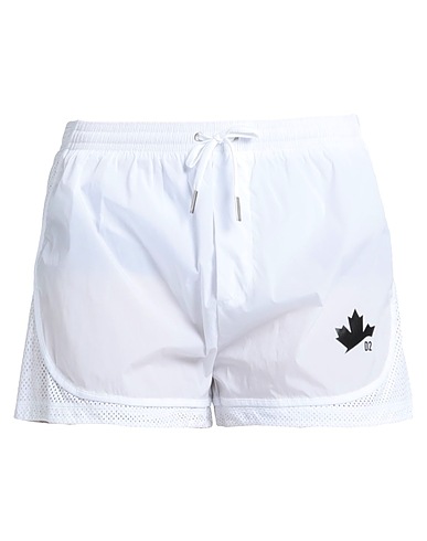DSQUARED2 Boxer mare Bianco 92% Poliammide, 8% Elastan