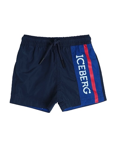 ICEBERG Swim shorts Midnight blue 100% Polyester