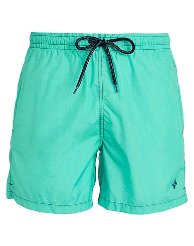 DRUMOHR Swim shorts Light green 100% Polyester