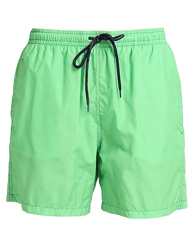 DRUMOHR Swim shorts Lime green 100% Polyester
