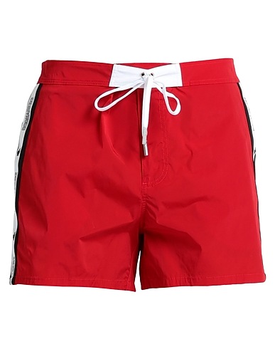 DSQUARED2 Boxer mare BEACHWEAR Rosso 100% Poliestere