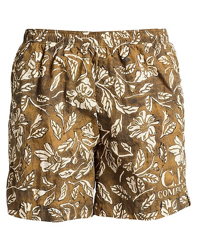 C.P. COMPANY Boxer mare Khaki 100% Poliammide, Cotone