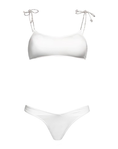 4GIVENESS Bikini White 80% Polyamide, 20% Elastane