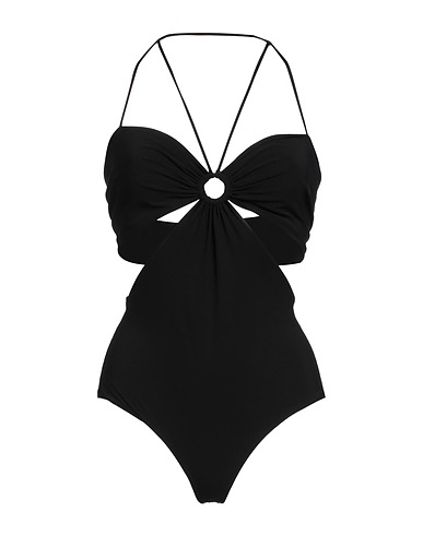 NENSI DOJAKA One-piece swimsuits Black 72% Polyester, 28% Elastane