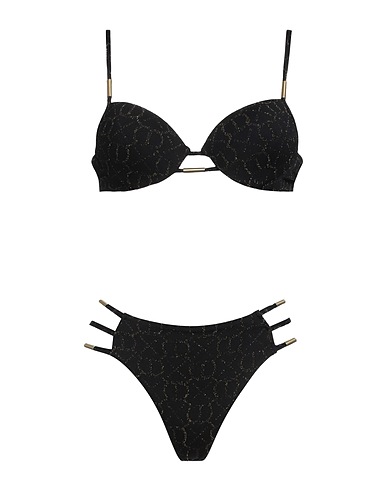 TWINSET Bikini Black 76% Polyamide, 18% Elastane, 6% Polyester