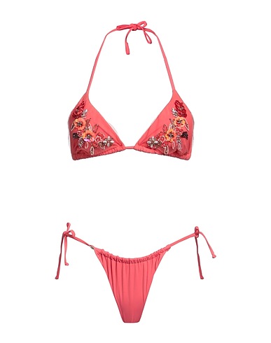 TWINSET Bikini Coral 74% Polyamide, 26% Elastane, Polyester