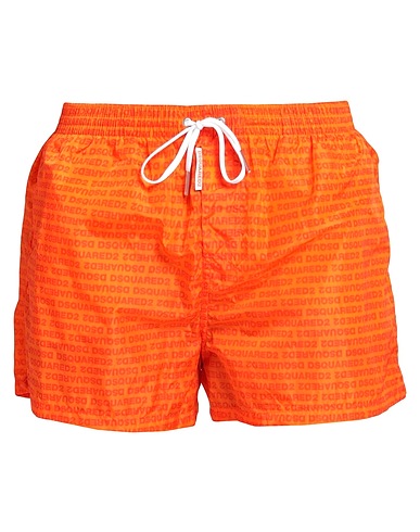 DSQUARED2 Boxer mare Arancione 100% Poliammide