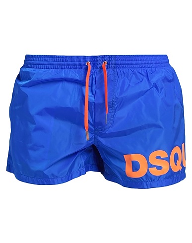 DSQUARED2 Swim shorts BEACHWEAR Blue 100% Polyamide